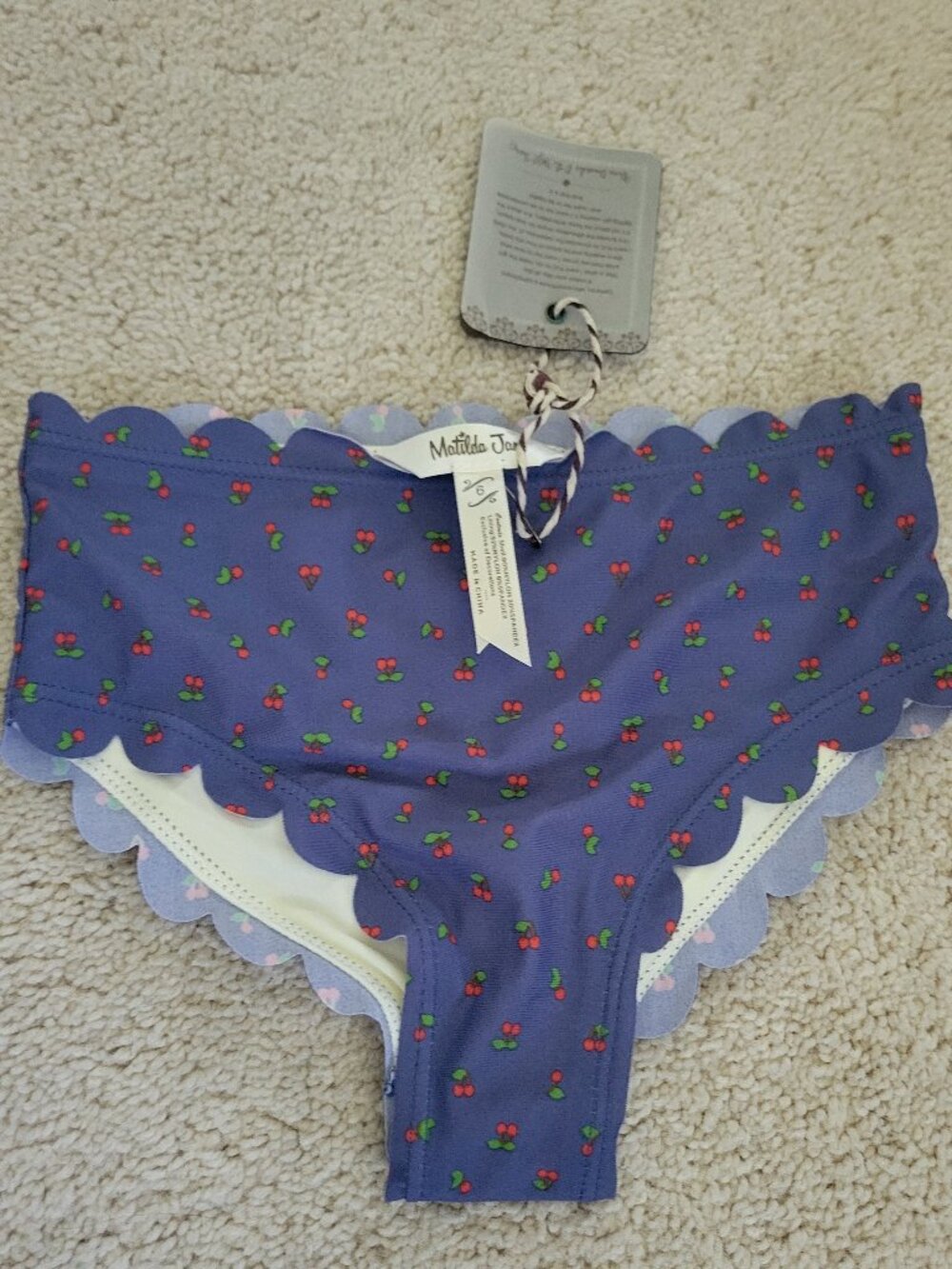 NWT Matilda Jane swim bottoms size 6 girl